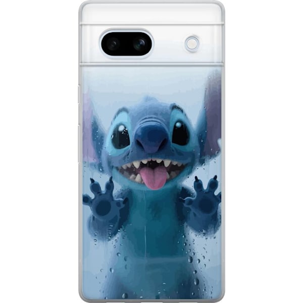 Google Pixel 7a Gennemsigtig cover Stitch ved et vindue i sød stil