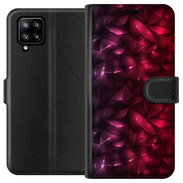Samsung Galaxy A42 5G Lompakkokotelo Kiusoittava Punainen