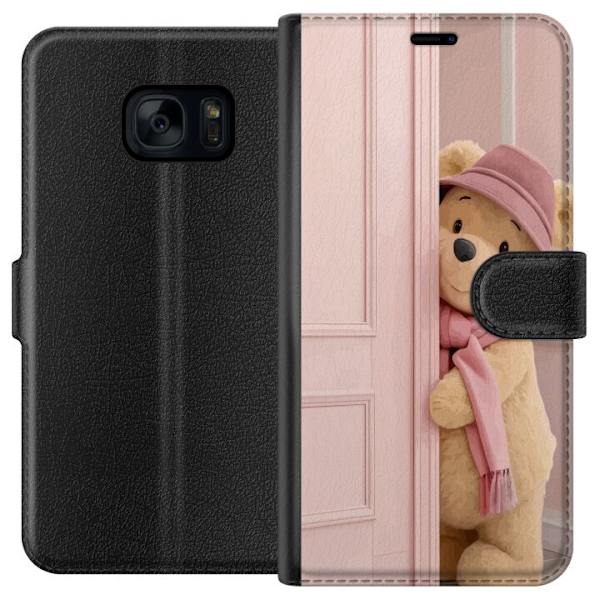 Samsung Galaxy S7 Lompakkokotelo Nalle Puh Disney Motiivi Piirrossarja Klassinen Suosittu Lasten Motiivi Disneyhahmo Ikoninen Hahmo