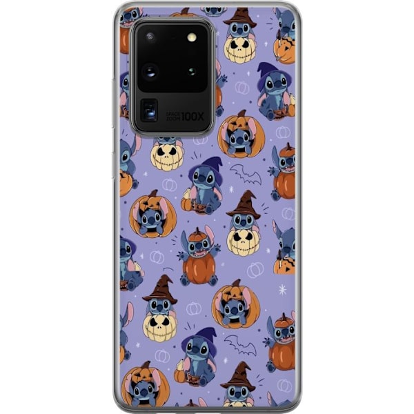 Samsung Galaxy S20 Ultra Gjennomsiktig deksel Stitch halloween