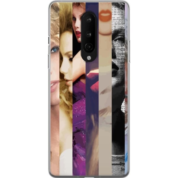 OnePlus 8 Läpinäkyvä kuori Taylor Swift