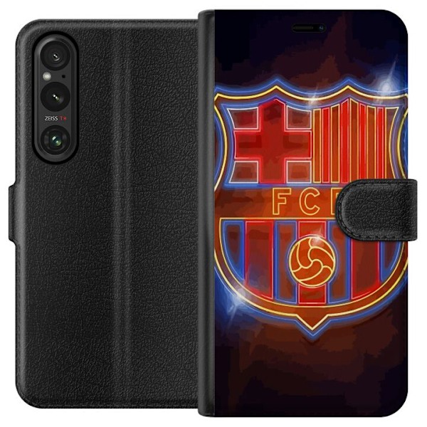 Sony Xperia 1 V Lompakkokotelo FC Barcelona