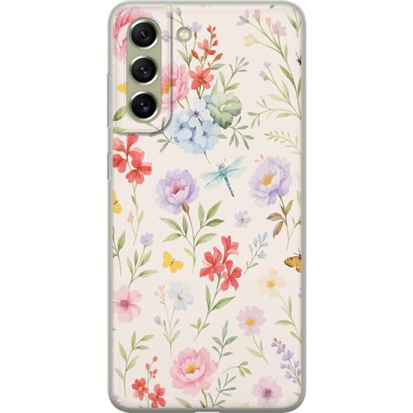 Kompatibelt Mobildeksel til Samsung Galaxy S21 FE 5G Blomster