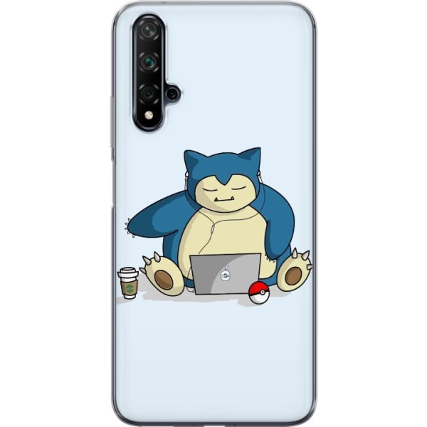 Huawei nova 5T Gennemsigtig cover Pokemon Rolig