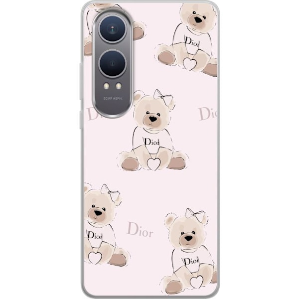 OnePlus Nord CE4 Lite Läpinäkyvä kuori Teddy Dior Vibes - y