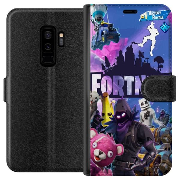 Kompatibel Tegnebogsetui til Samsung Galaxy S9+ Fortnite