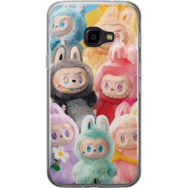 Samsung Galaxy Xcover 4 Genomskinligt Skal Labubu Sketch Style – Handritat monster i tusch