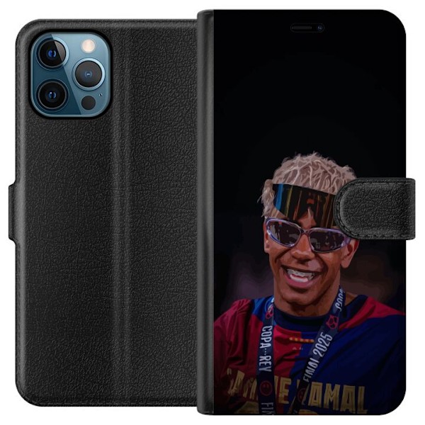 Apple iPhone 12 Pro Max Tegnebogsetui Lamine Yamal mobiltaske i elegant sportsdesign