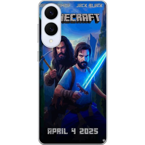 Samsung Galaxy S25 Edge Läpinäkyvä kuori Minecraft-elokuva