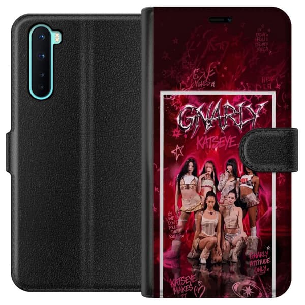 Kompatibel Tegnebogsetui til OnePlus Nord KATSEYE pink