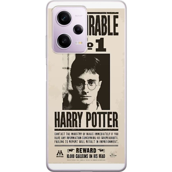 Xiaomi Redmi Note 12 Pro Gjennomsiktig deksel Harry Potter