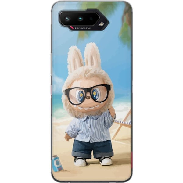 Asus ROG Phone 5 Läpinäkyvä kuori Labubu Tummat Unelmat