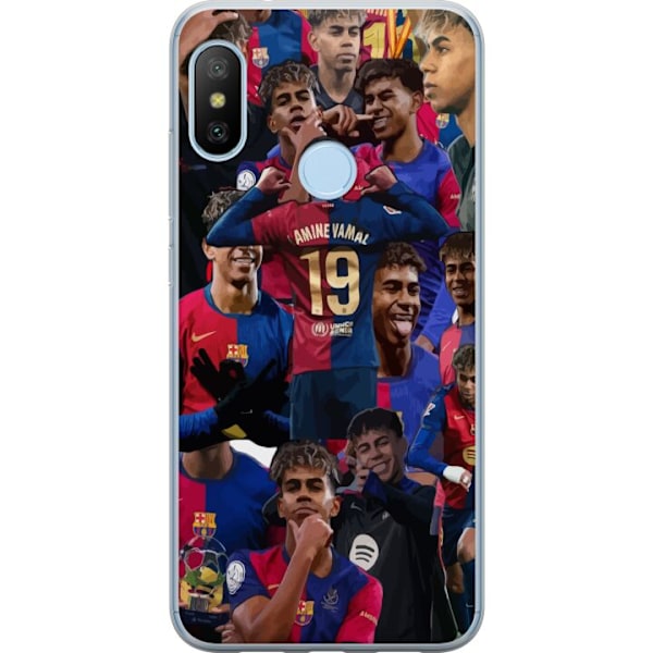 Xiaomi Mi A2 Lite Genomskinligt Skal Lamine Yamal mobilskal f
