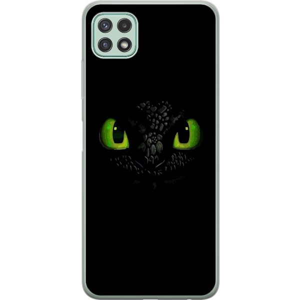 Samsung Galaxy A22 5G Gennemsigtig cover Dragetræneren