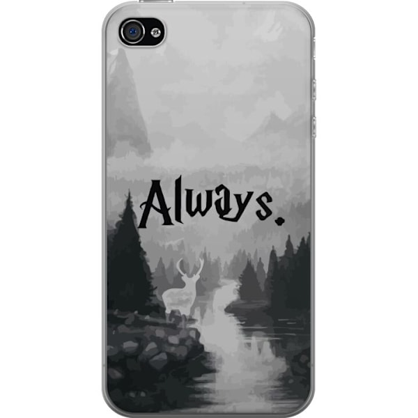 Apple iPhone 4s Gennemsigtig cover Harry Potter Altid