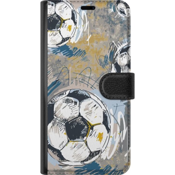 Apple iPhone 5 Plånboksfodral Fotboll