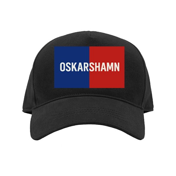Keps för Vuxen | Klassisk Justerbar Keps Oskarshamn – Hockey svart Vuxen