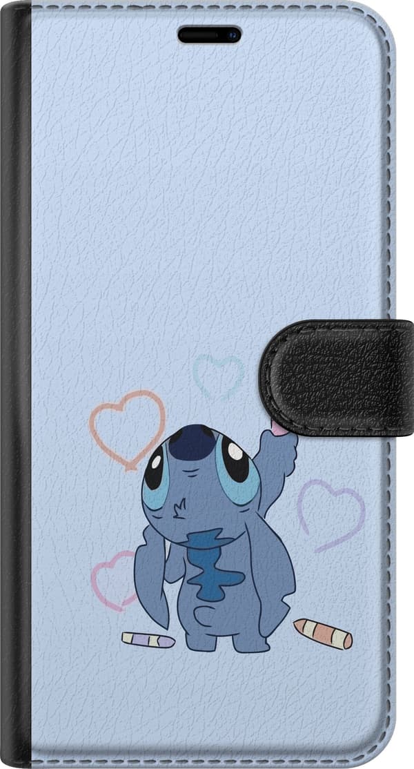 Kompatibel Tegnebogsetui til Apple iPhone 8 Plus Stitch Hjerter