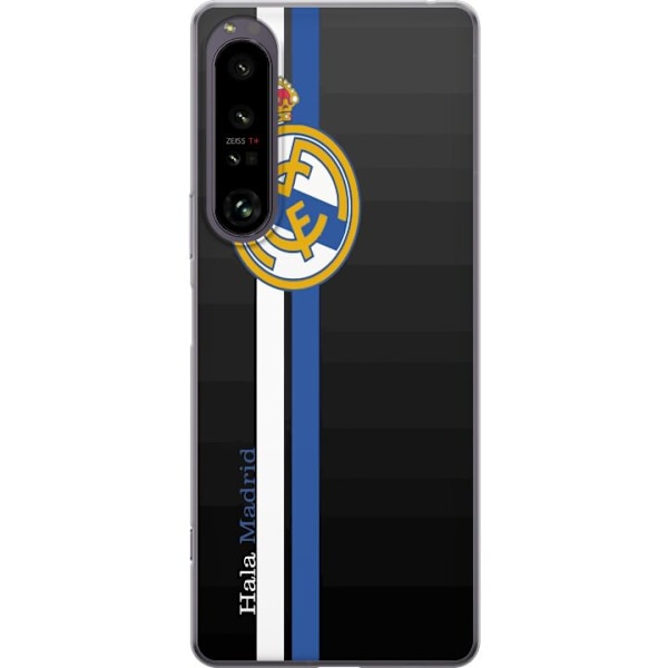 Sony Xperia 1 IV Gjennomsiktig deksel Real Madrid