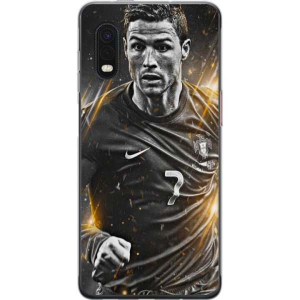 Samsung Galaxy Xcover Pro Gennemsigtig cover Ronaldo