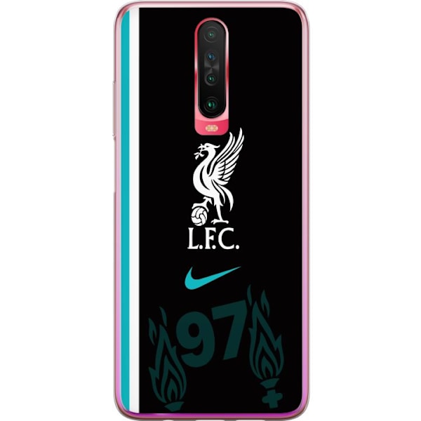 Xiaomi Redmi K30 Läpinäkyvä kuori Liverpool FC