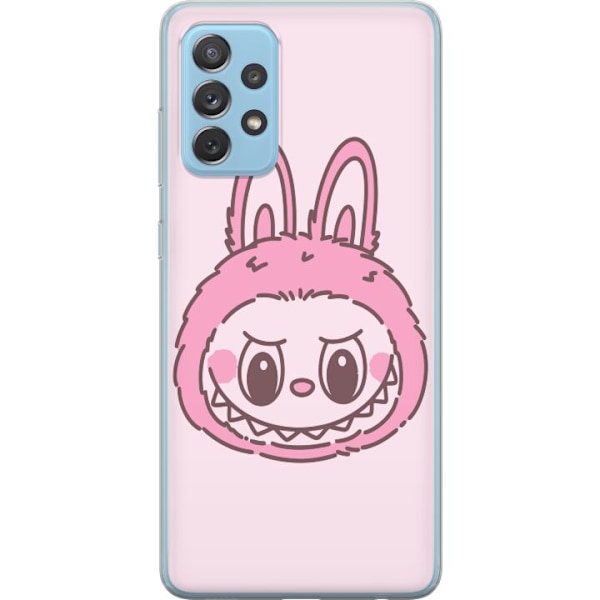 Samsung Galaxy A72 5G Genomskinligt Skal Labubu Zodiac Bunny Edition