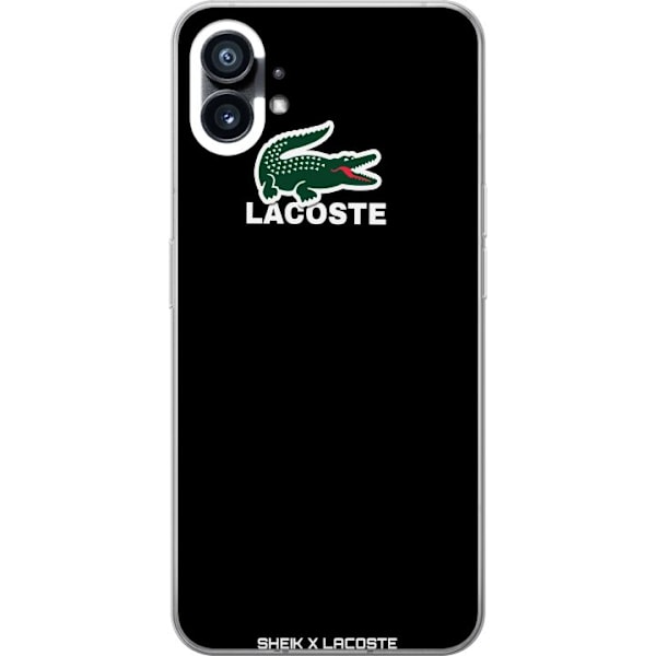 Nothing Phone (1) Gennemsigtig cover Lacoste