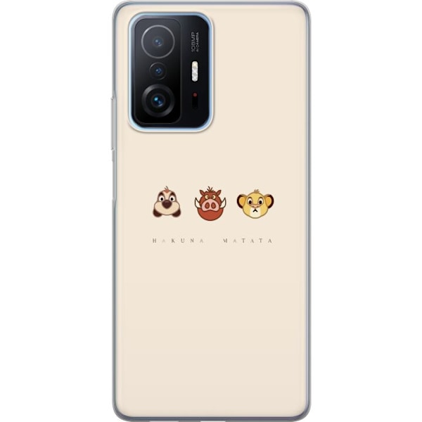 Xiaomi 11T Gjennomsiktig deksel Hakuna matata