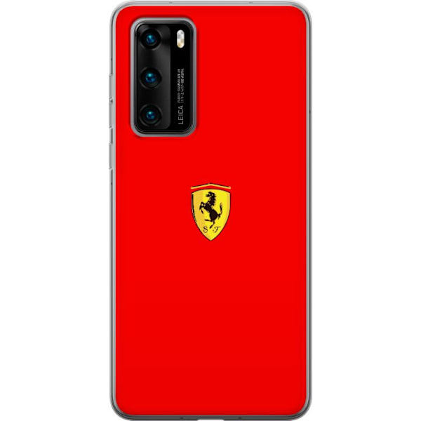 Huawei P40 Läpinäkyvä kuori Ferrari S.p.A.