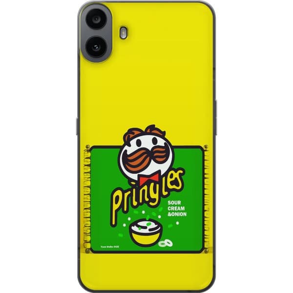 Kompatibelt Mobilskal till Nothing CMF Phone 1 Pringles gul