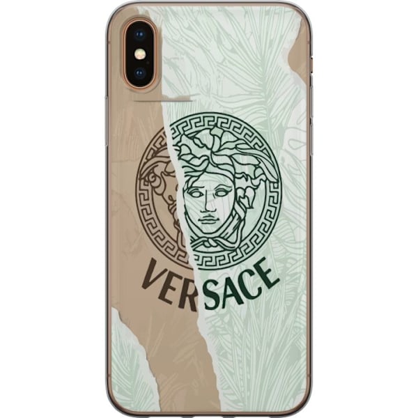 Apple iPhone X Genomskinligt Skal Versace