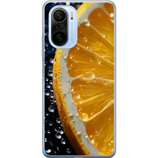 Xiaomi Mi 11i Gennemsigtig cover Appelsin
