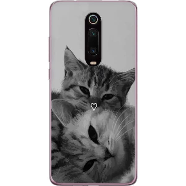 Kompatibel Mobilcover til Xiaomi Mi 9T Pro  Kat Hjerte
