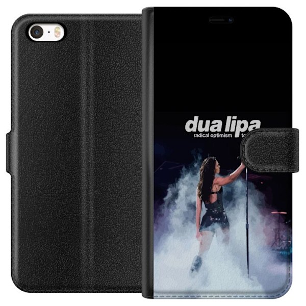 Apple iPhone 5 Lompakkokotelo Dua Lipa – Signature Looks & Vibes