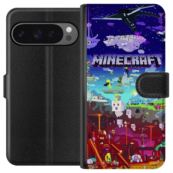 Google Pixel 9 Pro XL Lommeboketui Minecraft