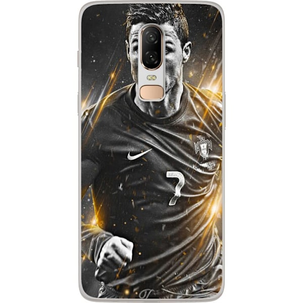 OnePlus 6 Gjennomsiktig deksel Ronaldo