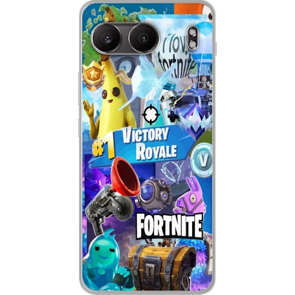 OnePlus Nord 4 Gjennomsiktig deksel Fortnite