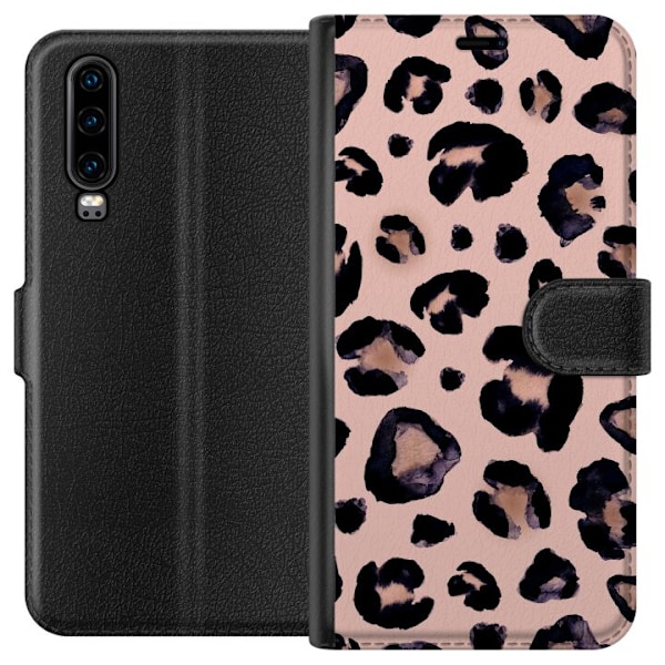 Huawei P30 Tegnebogsetui Flot Leo