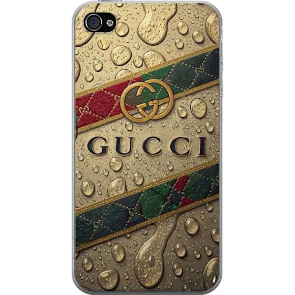 Apple iPhone 4 Gennemsigtig cover Gucci