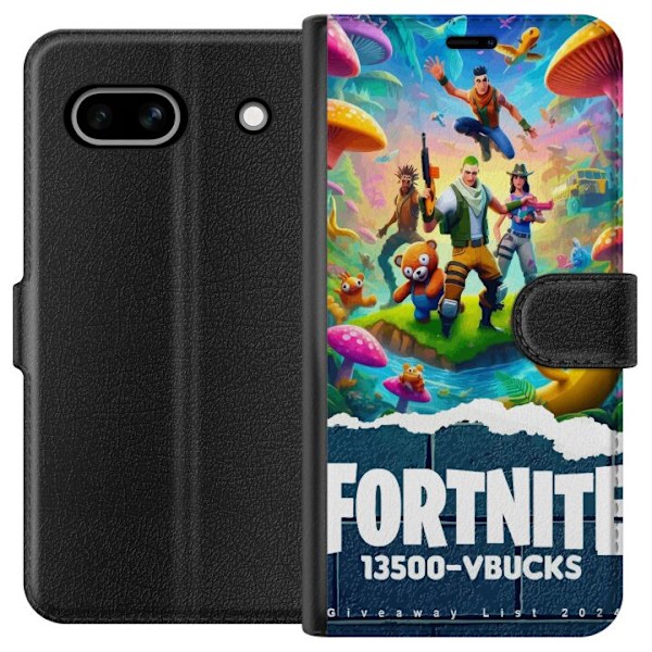 Google Pixel 7a Plånboksfodral Fortnite