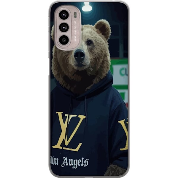 Motorola Moto G41 Läpinäkyvä kuori LV Björn Palm Angels