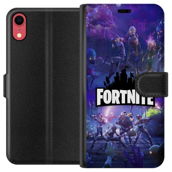 Kompatibel Tegnebogsetui til Apple iPhone XR Fortnite