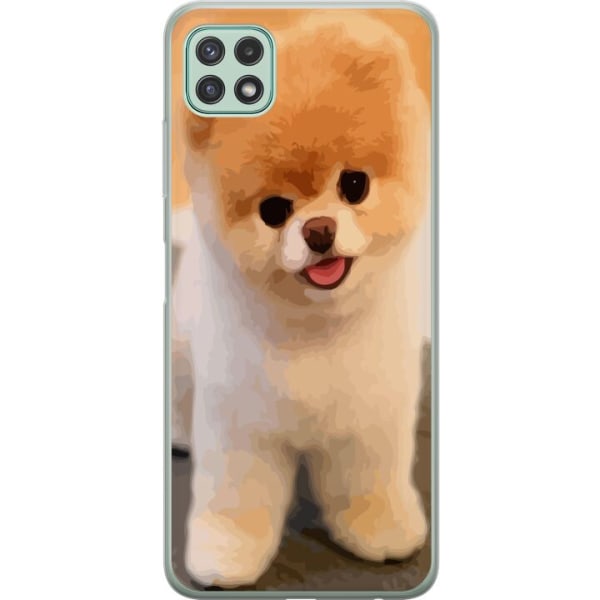 Samsung Galaxy A22 5G Gjennomsiktig deksel Søt hund