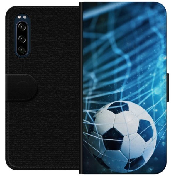 Sony Xperia 5 Plånboksfodral Fotboll
