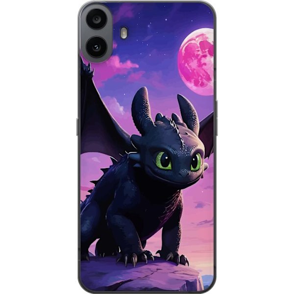 Nothing CMF Phone 1 Genomskinligt Skal How to Train Your Dragon (Draktränaren)