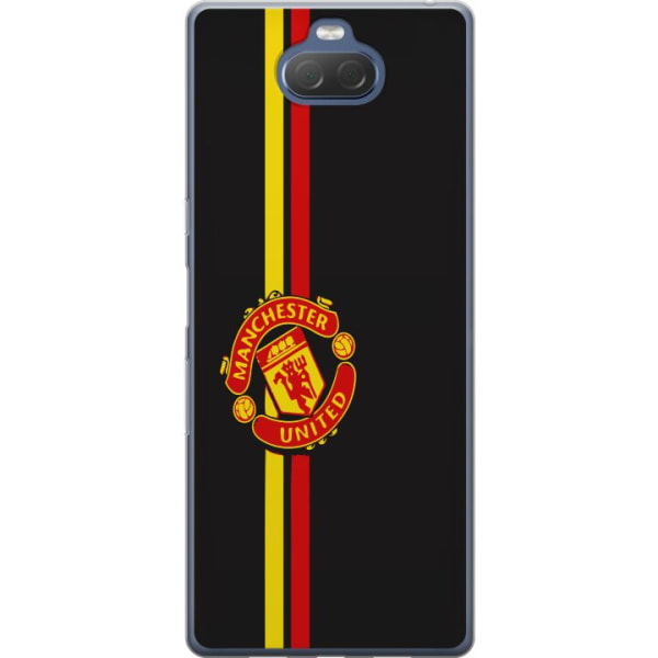 Sony Xperia 10 Plus Gennemsigtig cover Manchester United F.C.