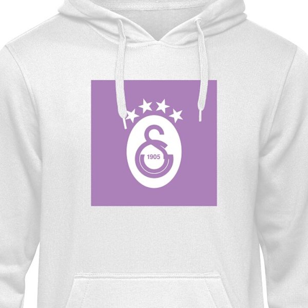 Hoodie til Voksen | Behagelig Hættetrøje Galatasaray S.K. hvid XL