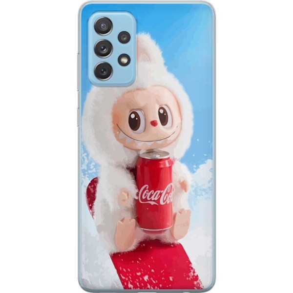 Samsung Galaxy A52 5G Läpinäkyvä kuori Labubu Summer Editio