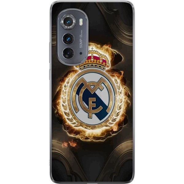 Motorola Edge (2022) Genomskinligt Skal Real Madrid