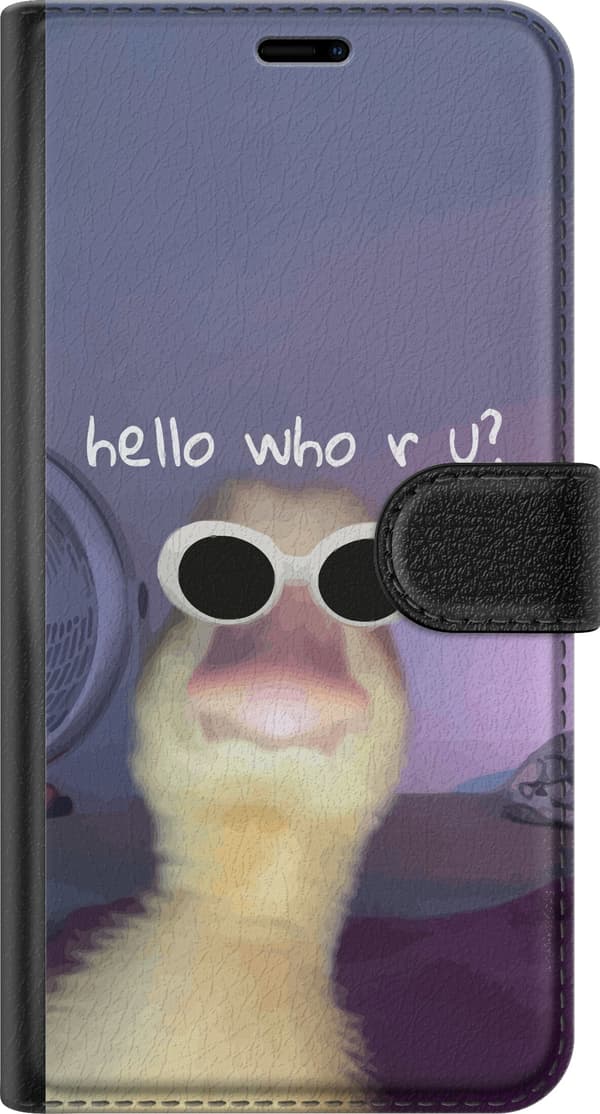 Kompatibel Tegnebogsetui til Samsung Galaxy S21 Hvem er du?